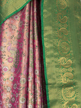 MIMOSA Gajari Kanjivaram Art Silk Saree — fleets shot full lifestyle