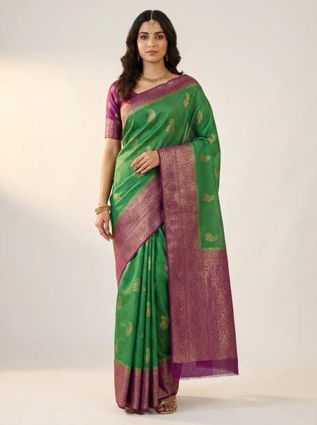 MIMOSA Saree Saree — front view on mannequin