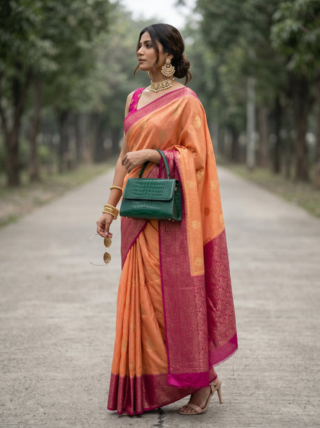 MIMOSA Saree Saree — pose 3 styling detail