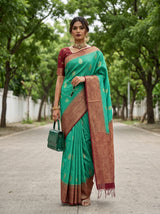 MIMOSA Saree Saree — front view on mannequin