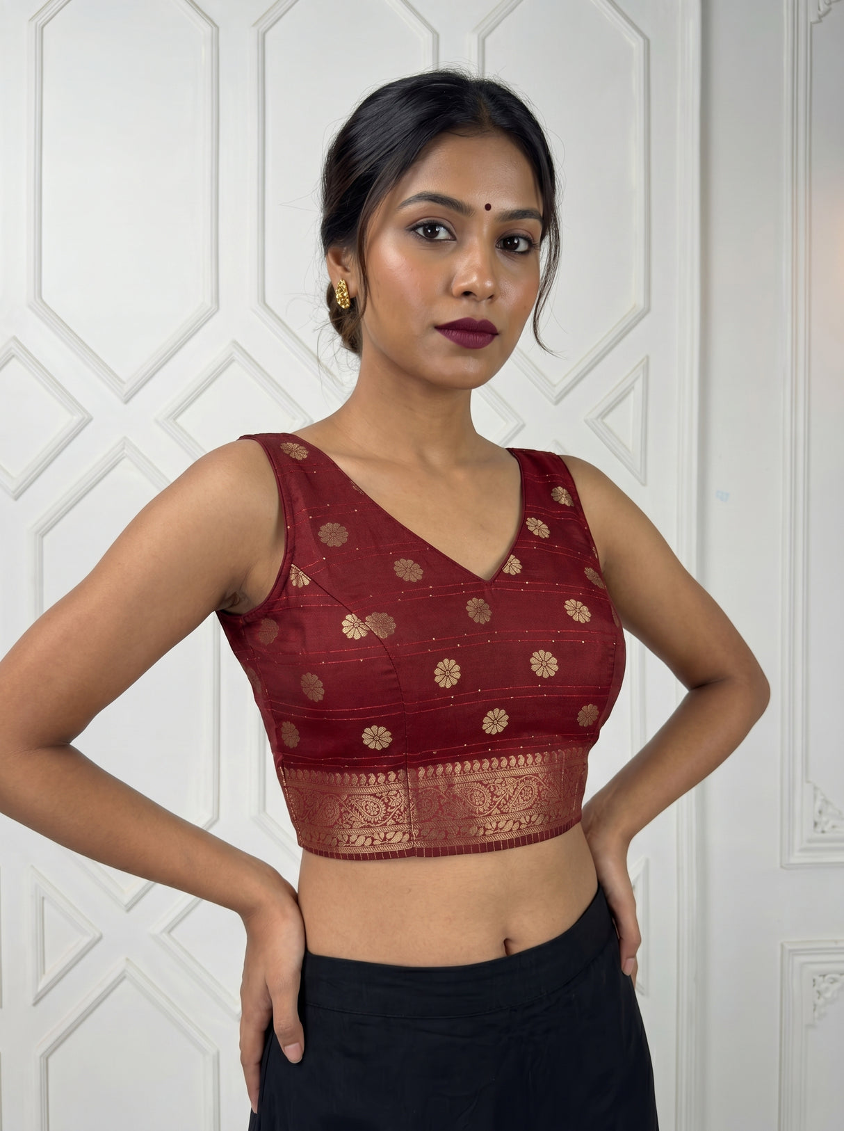 MIMOSA Saree Saree — blouse close-up