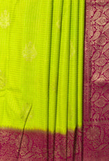 MIMOSA Liril Mysore Silk crepe Saree — fleets shot full lifestyle