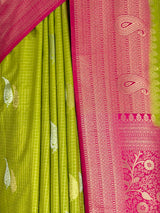 MIMOSA Olive Saree Saree — fleets shot full lifestyle