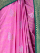 MIMOSA Pink Saree Saree — fleets shot full lifestyle