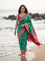 MIMOSA Rama Saree Saree — pose 5 styling detail