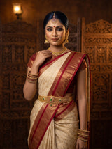MIMOSA Saree Saree — pose 10 styling detail