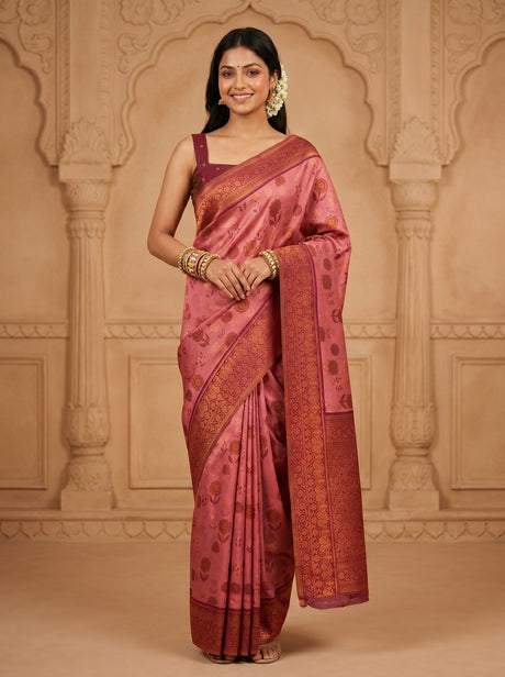 MIMOSA Saree Saree — front view on mannequin
