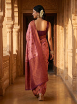 MIMOSA Saree Saree — pose 2 styling detail
