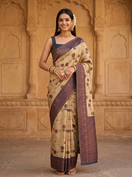 MIMOSA Saree Saree — front view on mannequin