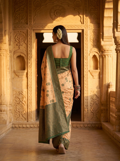 MIMOSA Saree Saree — pose 2 styling detail