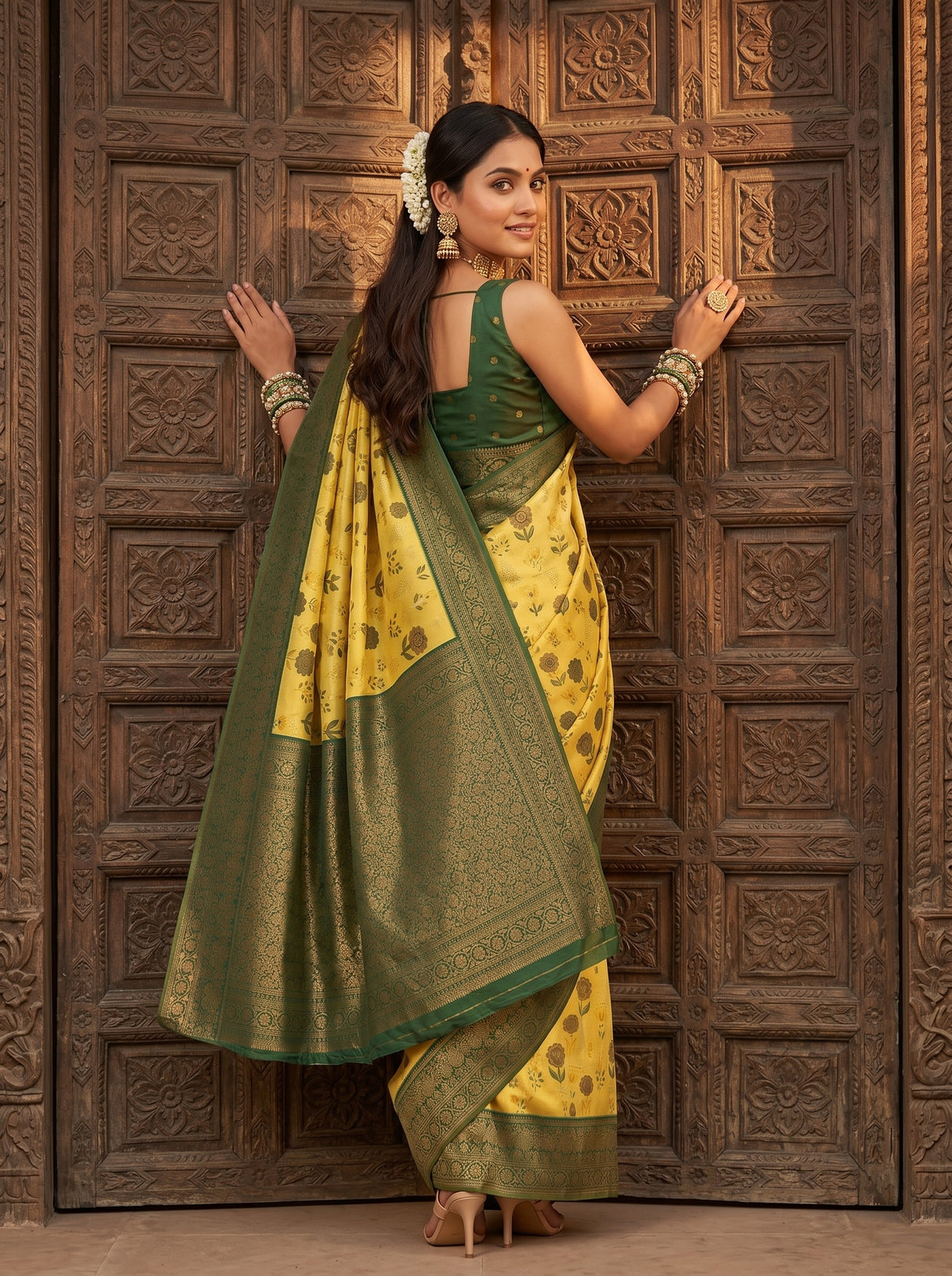 MIMOSA Saree Saree — pose 7 styling detail