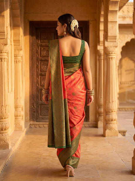 MIMOSA Saree Saree — pose 2 styling detail