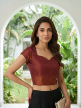 MIMOSA Saree Saree — blouse close-up