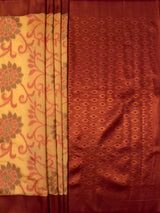 MIMOSA Saree Saree — pallu and zari work detail