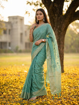 MIMOSA Rama Saree Saree — pose 5 styling detail