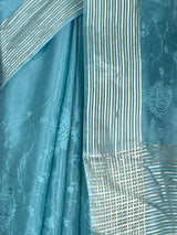 MIMOSA Sapphire Saree Saree — fleets shot full lifestyle