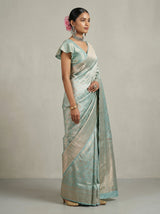 MIMOSA Ananda Kanjivaram Art Silk Saree — Pallu and Border Detail