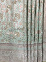 MIMOSA Olive Kanjivaram Art Silk Saree — fleets shot full lifestyle