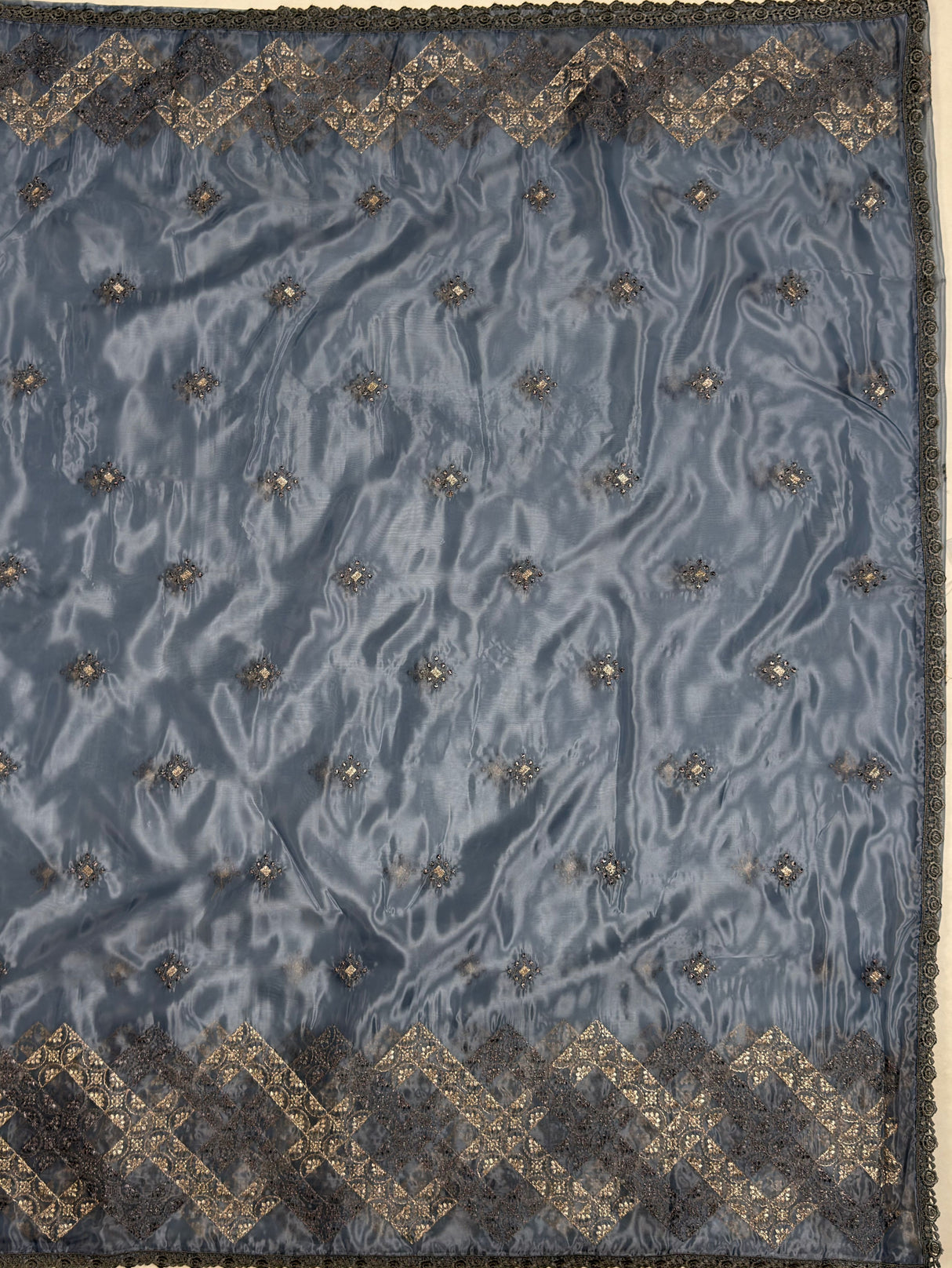 MIMOSA Saree Saree — pallu and zari work detail