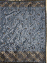 MIMOSA Saree Saree — pallu and zari work detail