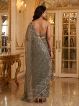 MIMOSA Saree Saree — pose 2 styling detail