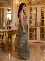 MIMOSA Saree Saree — pose 3 styling detail