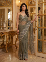MIMOSA Saree Saree — pose 4 styling detail