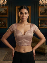 MIMOSA Saree Saree — blouse close-up