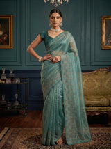 MIMOSA Saree Saree — front view on mannequin
