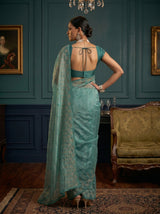MIMOSA Saree Saree — pose 2 styling detail