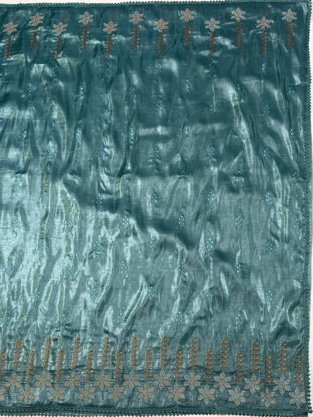 MIMOSA Saree Saree — pallu and zari work detail