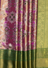 MIMOSA Gajari Kanjivaram Art Silk Saree — fleets shot full lifestyle