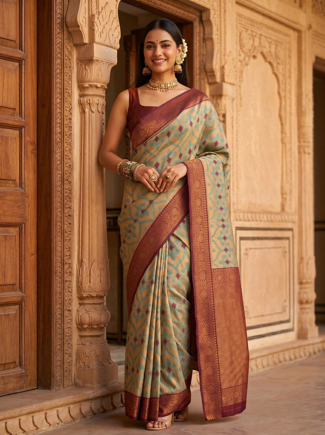 Chiku  Saree