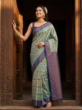 MIMOSA Rama Saree Saree — pose 5 styling detail