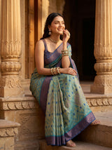 MIMOSA Rama Saree Saree — pose 8 styling detail