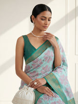 MIMOSA Ananda Saree Saree — pose 10 styling detail