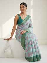 MIMOSA Ananda Saree Saree — pose 8 styling detail