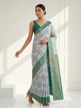 MIMOSA Ananda Saree Saree — pose 9 styling detail