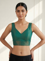 MIMOSA Ananda Saree Saree — blouse close-up