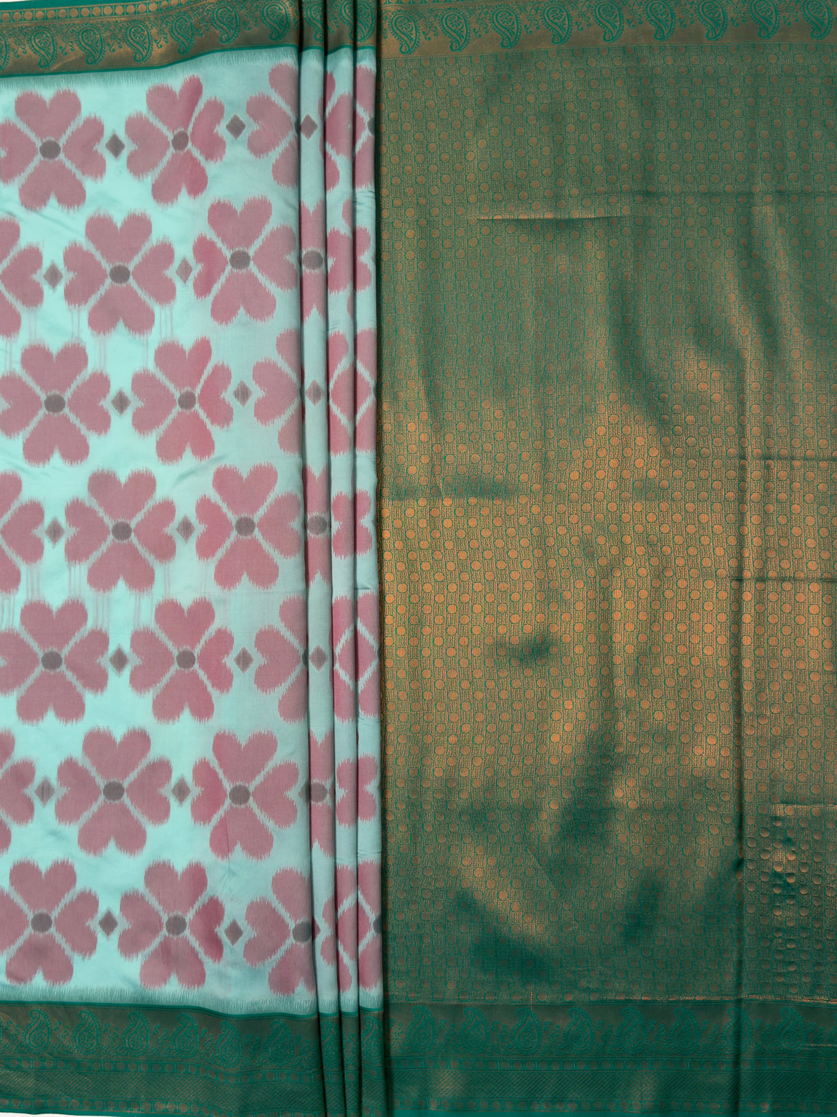 MIMOSA Ananda Saree Saree — pallu and zari work detail