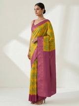 MIMOSA Gold Saree Saree — pose 3 styling detail