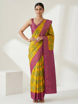 MIMOSA Gold Saree Saree — pose 4 styling detail