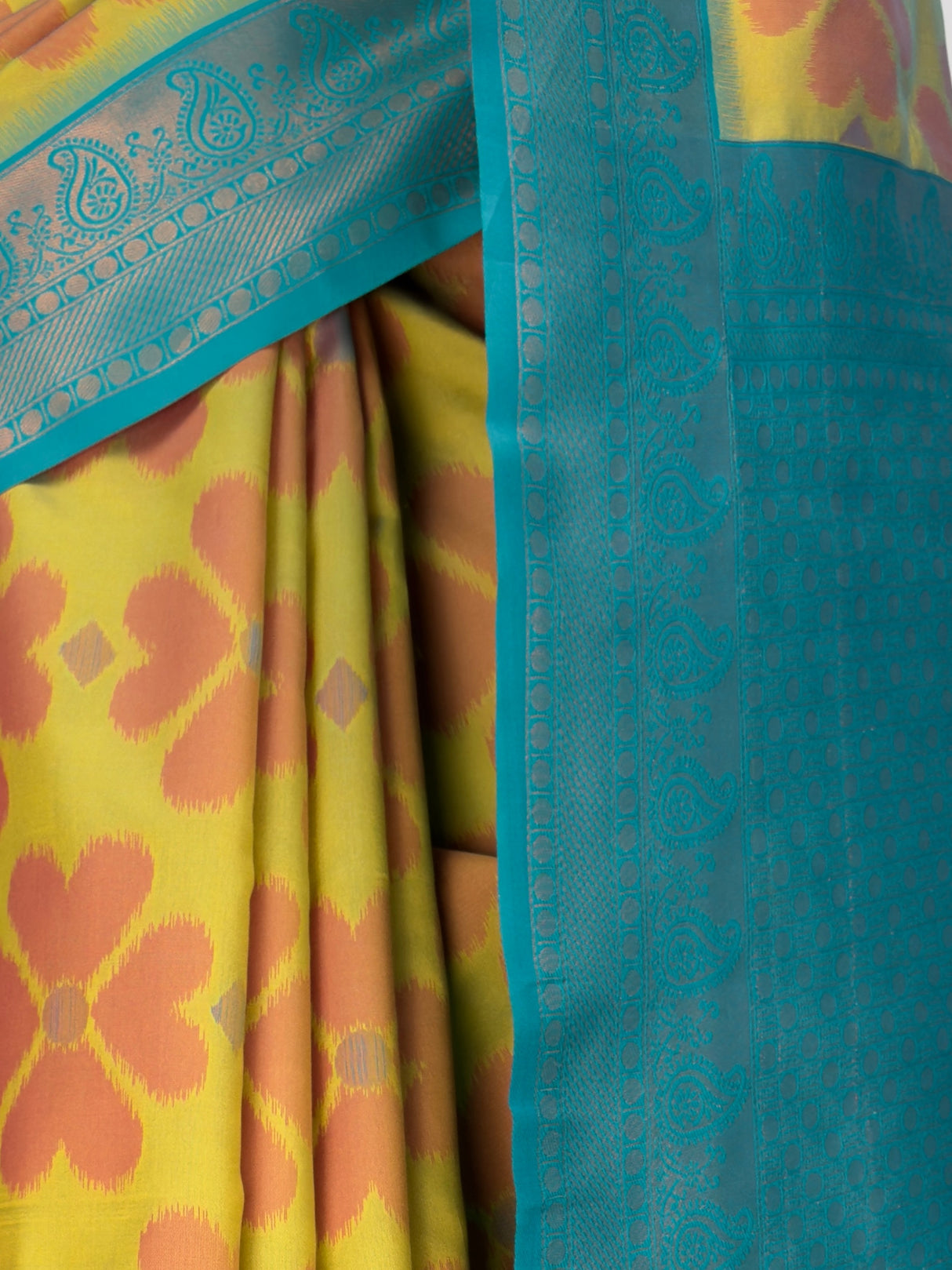 MIMOSA Olive Saree Saree — fleets shot full lifestyle