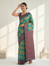 MIMOSA Rama Saree Saree — pose 5 styling detail