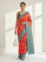 Strawberry  Saree