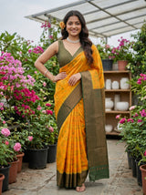 MIMOSA Gold Saree Saree — pose 4 styling detail