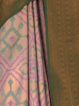 MIMOSA Grey Saree Saree — fleets shot full lifestyle