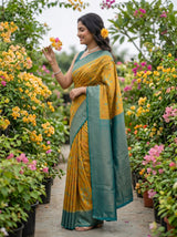 MIMOSA Olive Saree Saree — pose 3 styling detail