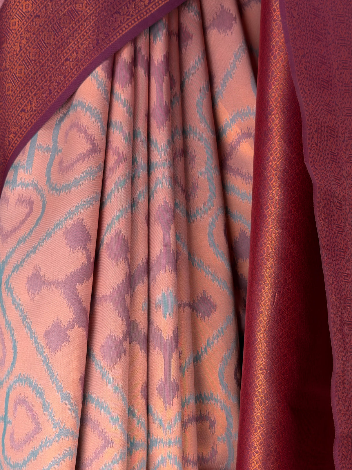 MIMOSA Pink Saree Saree — fleets shot full lifestyle