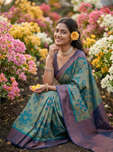 MIMOSA Rama Saree Saree — pose 8 styling detail
